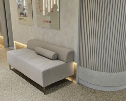 병원 대기실 소파