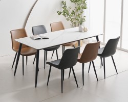 F통세라믹 토니 6인의자세트