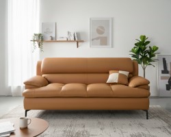 3인용 인조PU가죽소파